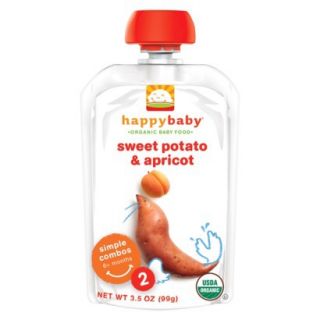 Happy Baby Organic Baby Food Stage 2   Apricot & Sweet Potato (8 Pack)