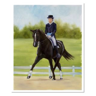 Trademark Global Inc Horse of Sport IX Canvas Art by Michelle Moate   Medium
