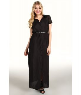 BCBGeneration Slit Maxi Dress QEY6T806 Womens Dress (Black)