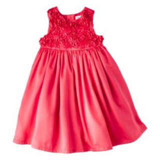 Just One YouMade by Carters Newborn Girls Rosette Dress   Strawberry 12 M