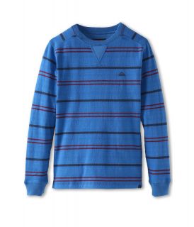Quiksilver Kids Snit Stripe Boys Sweatshirt (Blue)