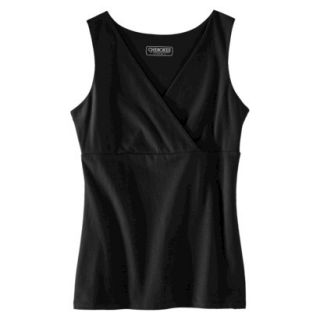 Womens Double Layer Tank   Black   S