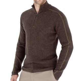 Royal Robbins Fireside Zip Neck Sweater   Wool Blend (For Men)   DEEP MARINE (XL )