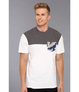 Ecko Unltd Camo Print Pocket Tee Mens T Shirt (White)
