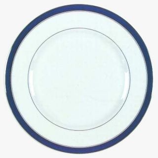 Royal Worcester Howard Cobalt Blue (Platinum Trim) Dinner Plate, Fine China Dinn