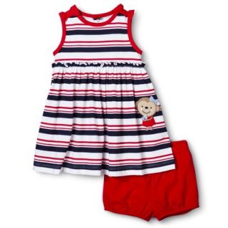 Just One YouMade by Carters Newborn Girls Dress   White/Red 6 M