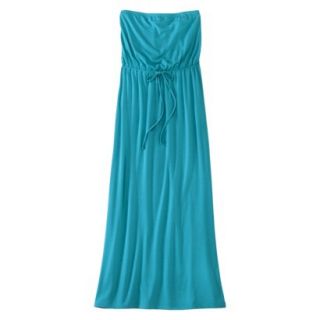 Mossimo Supply Co. Juniors Strapless Maxi Dress   Aloha Aqua M(7 9)