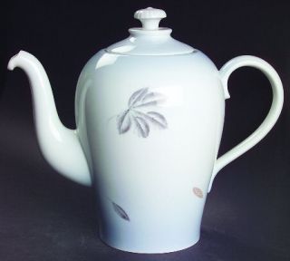 Bing & Grondahl Falling Leaves Coffee Pot & Lid, Fine China Dinnerware   Leaves,