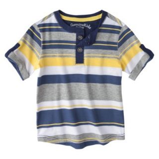 Genuine Kids from OshKosh Infant Toddler Boys Striped Henley Shirt   Heather