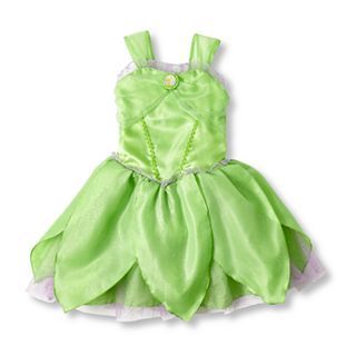 Disney Tinker Bell Costume   Girls 2 8, Green, Girls