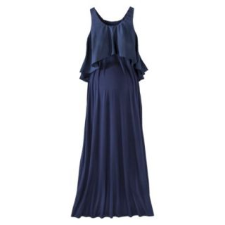 Liz Lange for Target Maternity Sleeveless Maxi Dress   Blue M