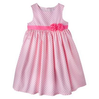 Just One YouMade by Carters Newborn Girls Dot Dress   Light Pink 18 M