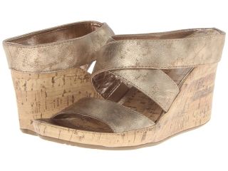 Kenneth Cole Unlisted Web Of Love Womens Wedge Shoes (Gold)