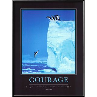 ART Courage Framed Print Wall Art