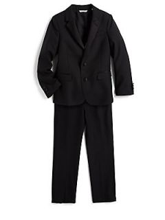 Dolce & Gabbana Girls Boys Two Piece Classic Suit Set   Black