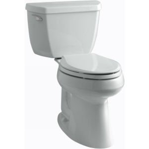 Kohler K 3713 95  Highline Classic Comfort Height Two Piece Elongated Toilet