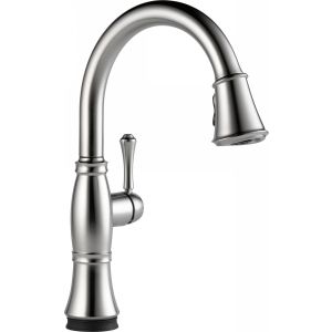 Delta Faucet 9197T AR DST Cassidy Single Handle Pull Down Kitchen Faucet with To