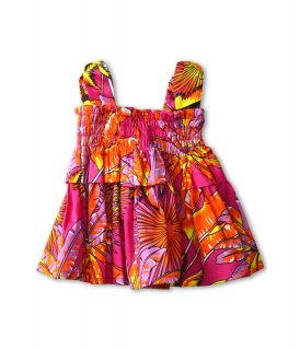 Versace Kids Sleeveless Lightweight Print Dress Girls Clothing (Multi)