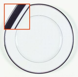 Noritake Fairbanks Dinner Plate, Fine China Dinnerware   Bone, White, Platinum T
