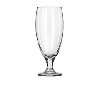 Libbey Glass 17 oz Embassy Fizzazz Pilsner Glass   Nucleation Etching