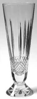 Waterford Glenmede Pilsner Glass   Clear, Cross Hatch & Vertical Cut Bowl