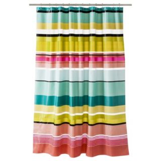 Room Essentials Peva Stripe Warm Shower Curtain