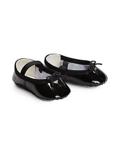 Bloch Infants Cha Cha Patent Leather Ballet Flats   Black