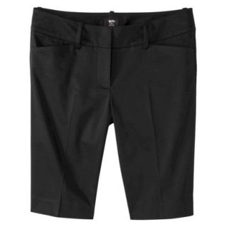Mossimo Petites Bermuda Shorts   Black 8P
