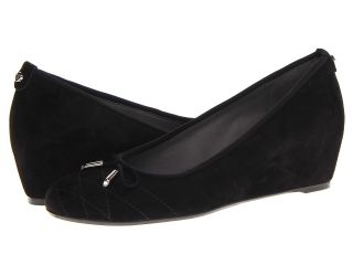 Stuart Weitzman Quilty Womens Wedge Shoes (Black)