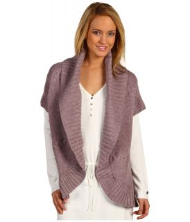 Lole Holy Cardigan Womens Short Sleeve Knit (Purple)