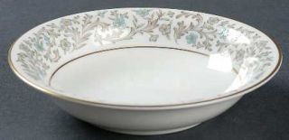 Noritake Dover Fruit/Dessert (Sauce) Bowl, Fine China Dinnerware   Blue Flowers,