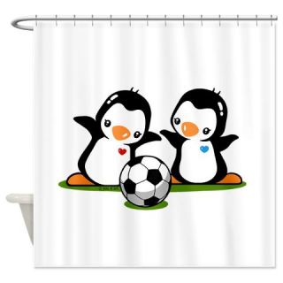  I Like Soccer (2) Shower Curtain  Use code FREECART at Checkout