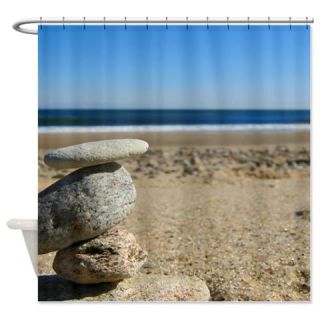  Balanced Rocks Zen Shower Curtain  Use code FREECART at Checkout