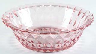 Jeannette Windsor Pink Round Bowl   Pink, Depression Glass
