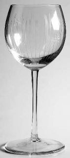 Romania Glass Rag4 Wine Glass   Alternating,Thin Vertical Gray Cuts