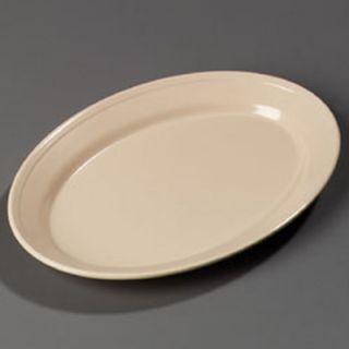 Carlisle Oval Platter   12x8 1/2 Melamine, Tan