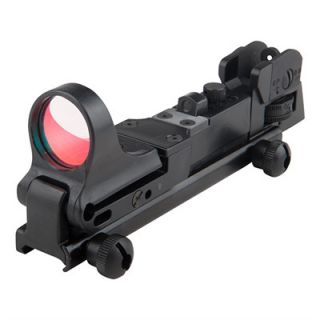 Tactical Red Dot Sight   Tactical Polymer Red Dot Sight 4 Moa Click Switch Black