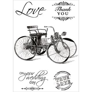 On This Day Clear Stamps 6x4in