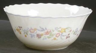 Arcopal Victoria 7 Mixing Bowl, Fine China Dinnerware   Multicolor Floral, Swir
