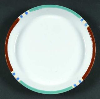 Dansk Mesa White Sand (Made In Japan) Salad Plate, Fine China Dinnerware   White