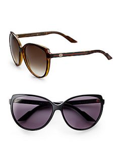 Gucci Young Project Cats Eye Sunglasses  