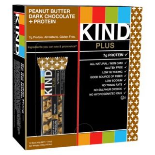 Kind Plus Peanut Butter & Dark Chocolate Nutrition Bar   12 Bars