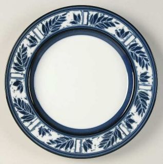 Dansk Ceylon Navy Blue (Japan) Salad Plate, Fine China Dinnerware   Navy Blue Le