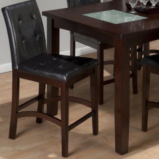 Jofran Chadwick Faux Leather Tufted Parson Counter Stool 863 BS945KD