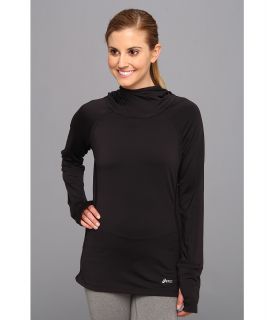ASICS Zarah Hoodie Womens Sweatshirt (Black)