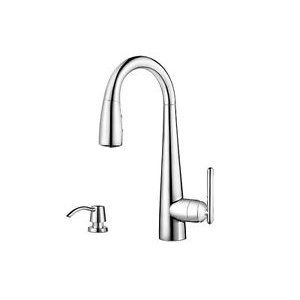 Price Pfister GT72 SMCC Universal 1 Hole, 3 Hole, Single Control Kitchen Faucets