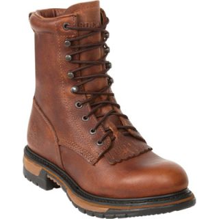 Rocky Ride 8in. Lacer Western Boot   Brown, Size 13, Model# 2722