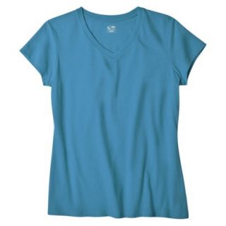 C9 by Champion Womens Short Sleeve Power Workout Tee   Turquoise M