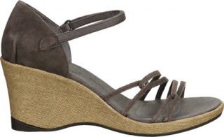 Womens Teva Riviera Wedge Strappy   Suede   Bungee Cord Casual Shoes