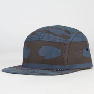 Electric Funeral Mens 5 Panel Hat Blue One Size For Men 231768200